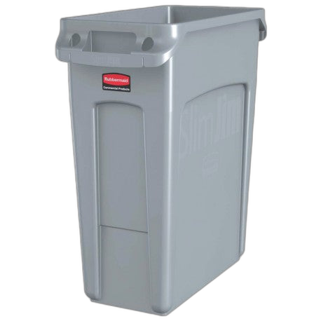 Collecteur gris  SLIM JIM avec conduits d'aérations 60L - image 1