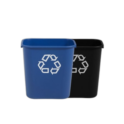 Corbeille pour tri sélectif 26.6L RUBBERMAID - image 1