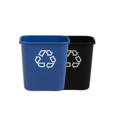 Corbeille pour tri sélectif 26.6L RUBBERMAID - image 1
