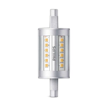 Lampe LED Crayon R7s 78mm 7,5-60W WH - image 1