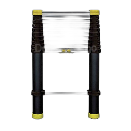 Echelle télescopique BAMBOO 11 échelons 77/320cm et stabilisateur - image 1