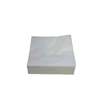 Serviette 40x40cm blanche  Airlaid  - (16x50) - Colis de 800 - image 1