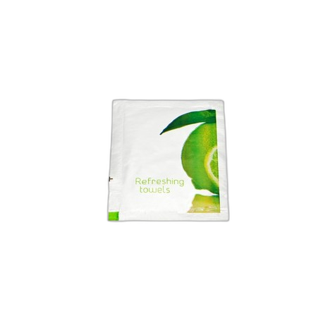 Serviette rafraichissante parfum citron - Ct. de 1000 - image 1